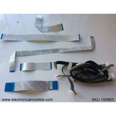 KIT DE CABLES PARA TV / SAMSUNG / BN96-13325G / MODELO PN43D430A3DXZA